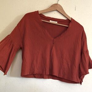 Urban outfitters bell sleeve top